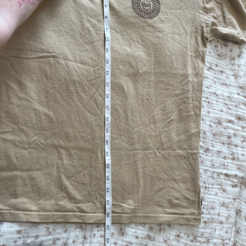 Vans Men's Tan Graphic Tee - Picture 8 of 8